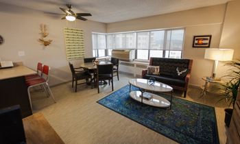 Dinning Space at Archer Tower in Denver, CO